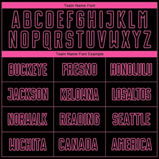 Custom Black Pink Sublimation Soccer Uniform Jersey Custom Black Pink Sublimation Soccer Uniform Jersey