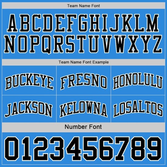 Custom Reversible Black Powder Blue-White Double Side Sublimation Basketball Suit Jersey