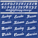 Custom Royal White-Red Authentic Throwback Basketball Jersey