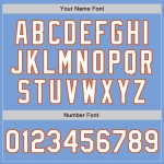 Custom Purple White Light Blue-Orange Authentic Fade Fashion Baseball Jersey Custom Purple White Light Blue-Orange Authentic Fade Fashion Baseball Jersey