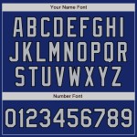 Custom Royal Black Pinstripe Gray Two-Button Unisex Softball Jersey