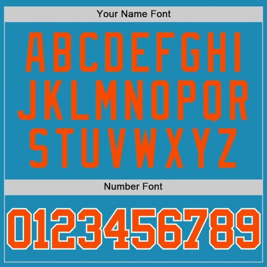 Custom Panther Blue Orange-White Authentic Basketball Jersey