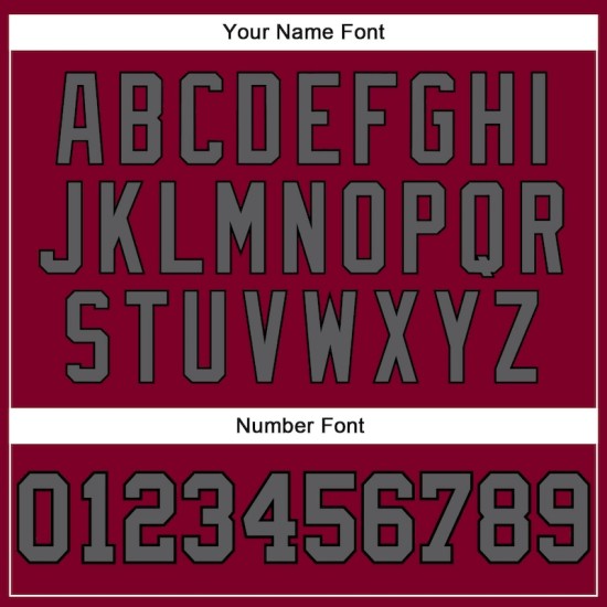 Custom Maroon Steel Gray-Black Authentic Throwback Basketball Jersey