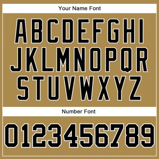 Custom Old Gold Black-White Long Sleeve Performance T-Shirt Custom Old Gold Black-White Long Sleeve Performance T-Shirt