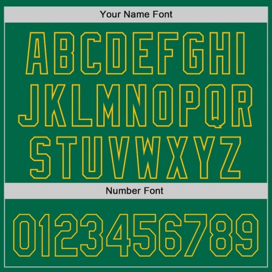 Custom Kelly Green Gold 3D Funny Christmas Authentic Baseball Jersey