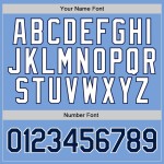 Custom Stitched Light Blue Navy-White Sports Pullover Sweatshirt Hoodie