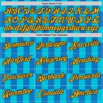 Custom Lakes Blue Gold Thunder Blue-Black 3D Esports Performance T-Shirt Custom Lakes Blue Gold Thunder Blue-Black 3D Esports Performance T-Shirt