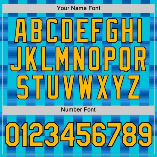 Custom Lakes Blue Gold Thunder Blue-Black 3D Esports Performance T-Shirt Custom Lakes Blue Gold Thunder Blue-Black 3D Esports Performance T-Shirt