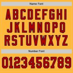 Custom Gold Red-Navy Mesh Authentic Throwback Football Jersey Custom Gold Red-Navy Mesh Authentic Throwback Football Jersey