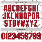 Custom White Fire Red-Black 3D Pattern Design Arrow Archery Bow Target Performance T-Shirt