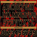 Custom Red Black-Old Gold Round Neck Sublimation Basketball Suit Jersey