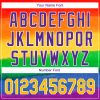 Custom Rainbow Gold-Purple 3D Pattern Design Pride Month Love Is Love LGBT Performance Golf Polo Shirt - Image 5