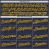 Custom Navy Navy-Gold Performance T-Shirt - Image 3