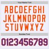 Custom White Purple-Orange Mesh Authentic Throwback Baseball Jersey - Image 5