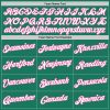 Custom Stitched Kelly Green White-Pink Sports Pullover Sweatshirt Hoodie - Image 6