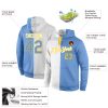 Custom Stitched White Light Blue-Gold Split Fashion Sports Pullover Sweatshirt Hoodie - Image 4